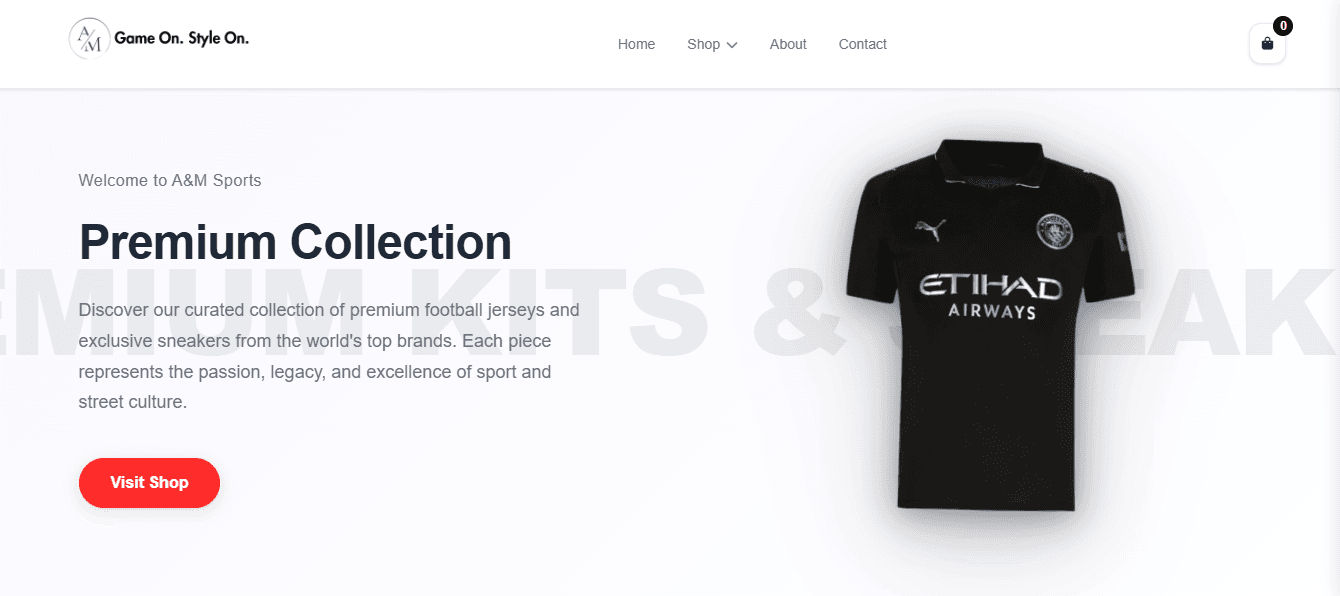E-commerce storefront project