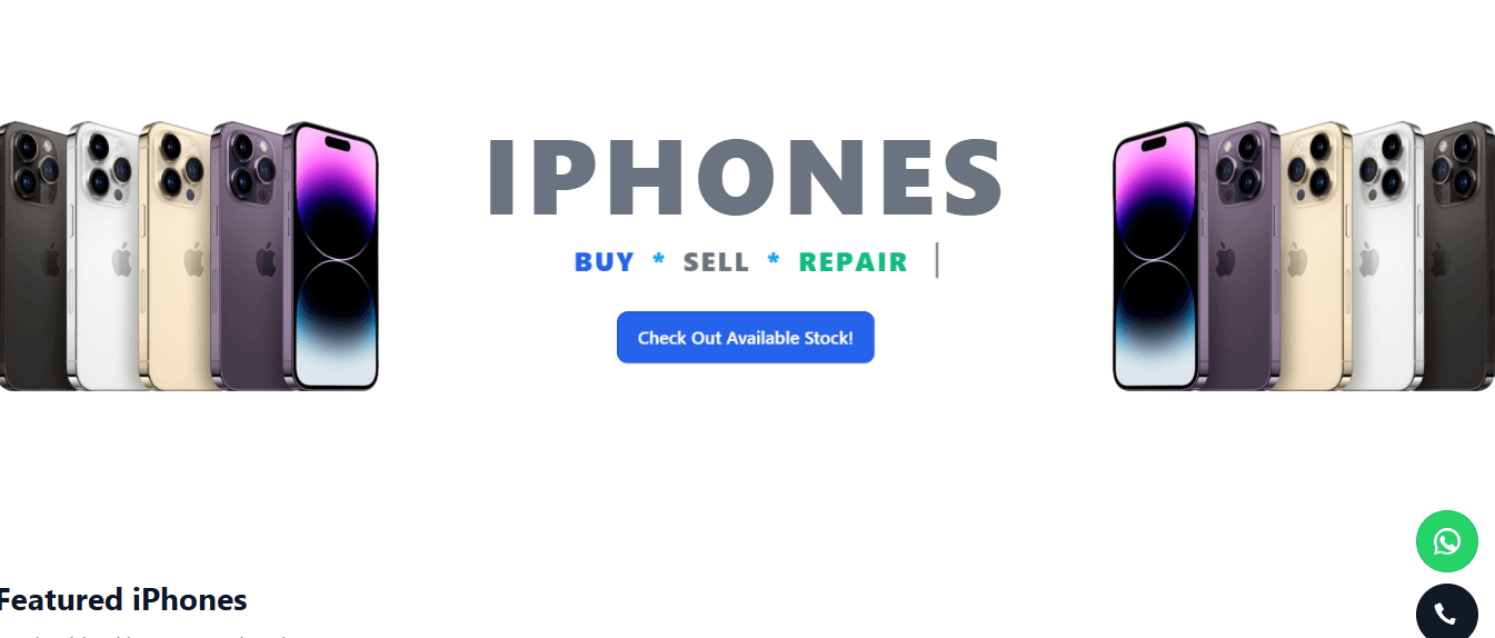 Mobile storefront app project